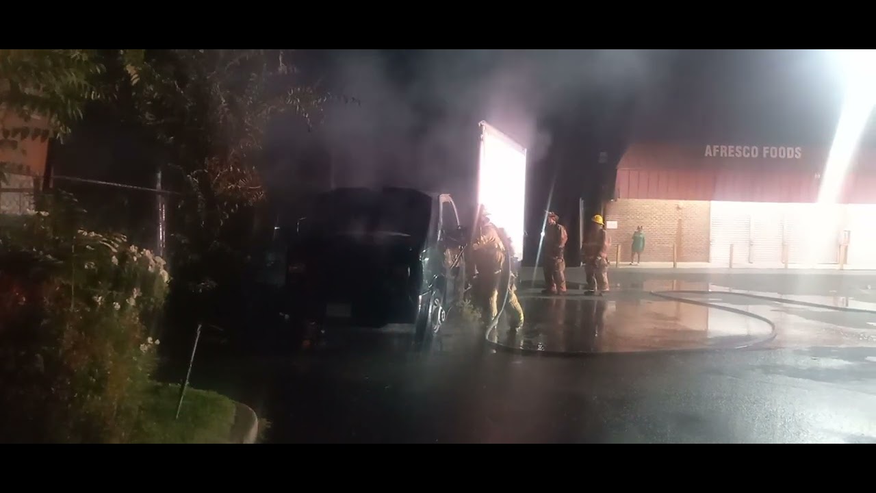 Fire Off Of Highway 650 in Prince George's County, Maryland - YouTube