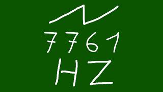 7761 hz saw