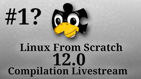 (SEIZURE WARNING) Compiling Linux From Scratch 12.0 Multilib