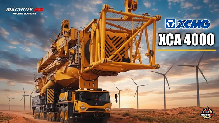 XCMG XCA4000 Built for the New Era of Wind Energy
