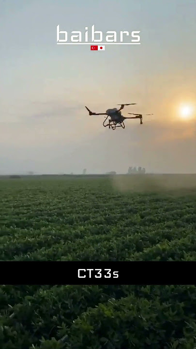baibars CT33s agricultural drone spraying  #baibars #drone