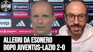 Allegri da esonero immediato dopo Juventus-Lazio 2-0! La risposta a Sabatini ||| Avsim Out