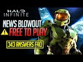 Halo Infinite FREE TO PLAY + 343 answers Q&A + NEW Halo 3 weapons, cross-play, Customs browser +MORE