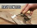 How to make a bowtie