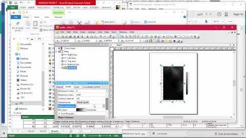 how to use surfer to create iso resitivity contour map