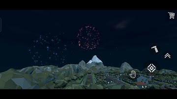 Small firework show | firework simulator 3d