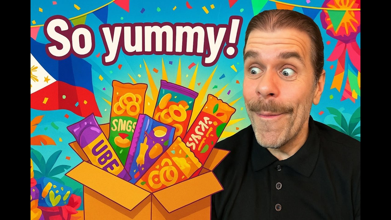 Пробуем филиппинские закуски с детьми! | Перес Хилтон и семейный мукбанг