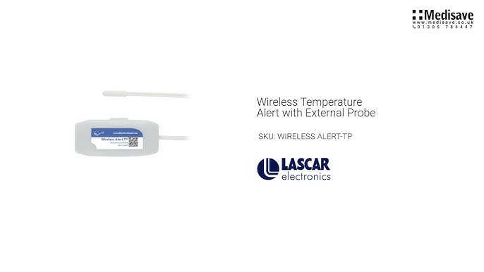 Wireless Alert TP Temperature Sensor - Lascar Electronics