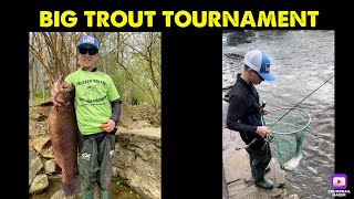 Catching Huge Trout At Radnor Youth Trout Derby! (Brook-Bow Caught)