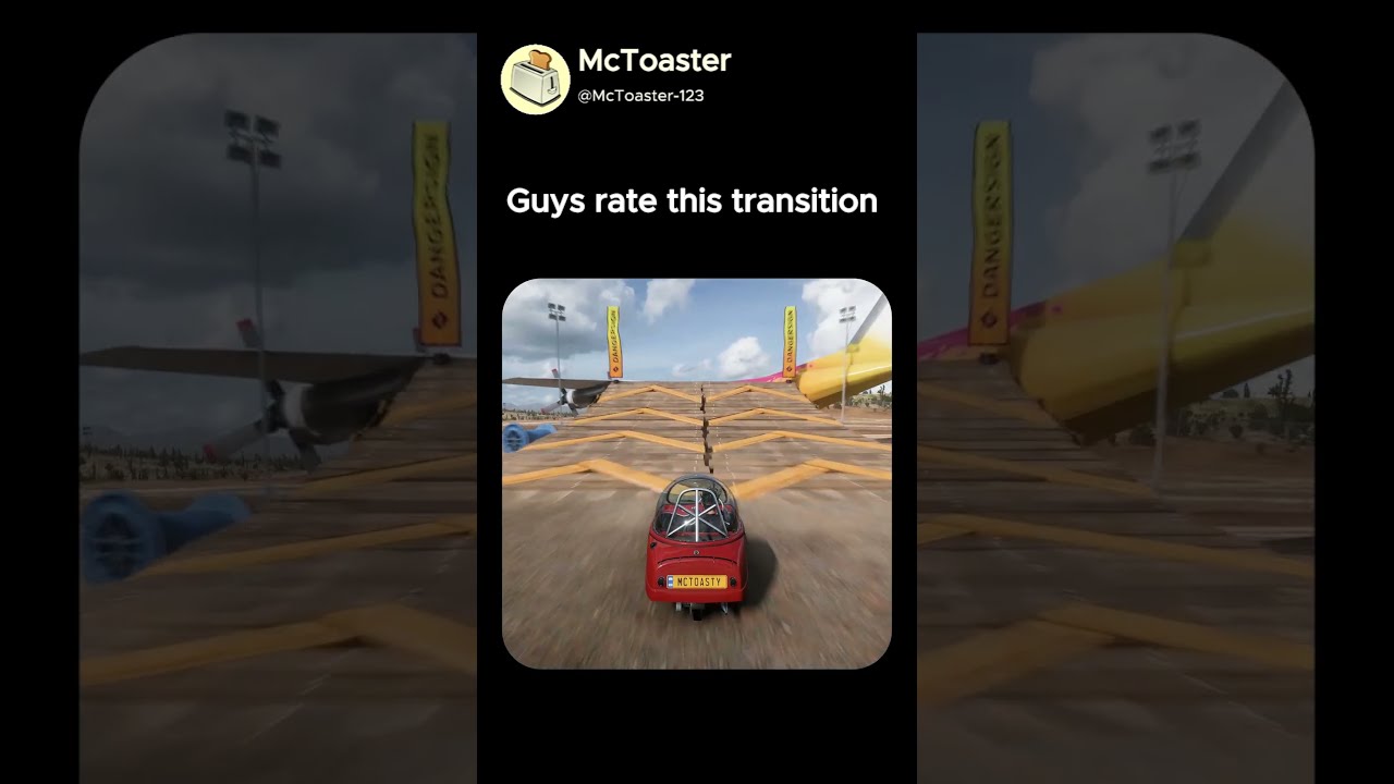EVERYONE Rate This Clean Transition In Forza Horizon 5 Please 3