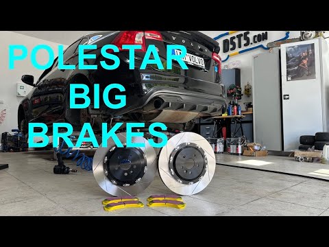 Volvo S60 Polestar Front Brakes Job At D5t5 Home Town. Paragon Brakes Used.