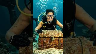 While diving deep in the ocean he finds a treasure #seamount #atacamatrench