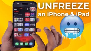 How to UNFREEZE an iPhone or iPad?