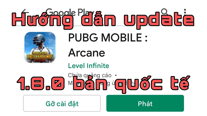 Lỗi không cập nhật được pubg mobile ios năm 2024