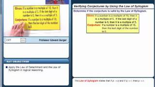 Inductive and Deductive Reasoning Part 2