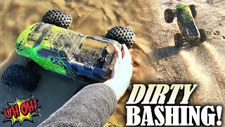 BASH TILL IT BREAKS!!! Secret Spot FUN w/ EXO's Arrma Granite 3s BLX Remote Control Car