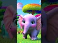 Elefante Gordito, Gordito -  Chubby Elephant | Spanish Nursery Rhymes for Children's | Shorts