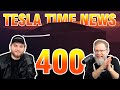 We got our cybertruck  tesla time news 400