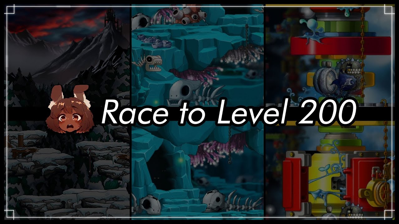 MapleStory Iceberg: Гонка за 200-й уровень