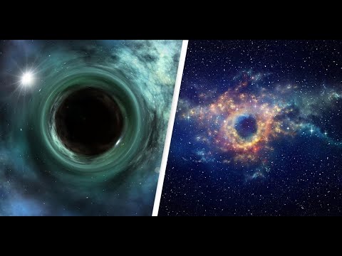 ვარსკვლავის დაბადება შავ ხვრელში