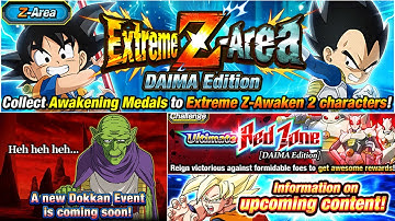 NEW EZAS, F2P CHARACTERS & EVENTS! UPCOMING SSJ4 DAIMA GOKU CONTENT! Dragon Ball Z Dokkan Battle