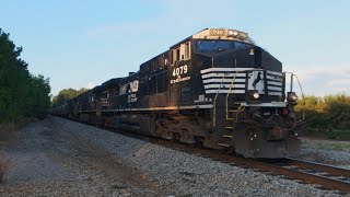 NS 4079 Leads 3 Engine 50V To Vaucluse To Turn Around Before Heading North