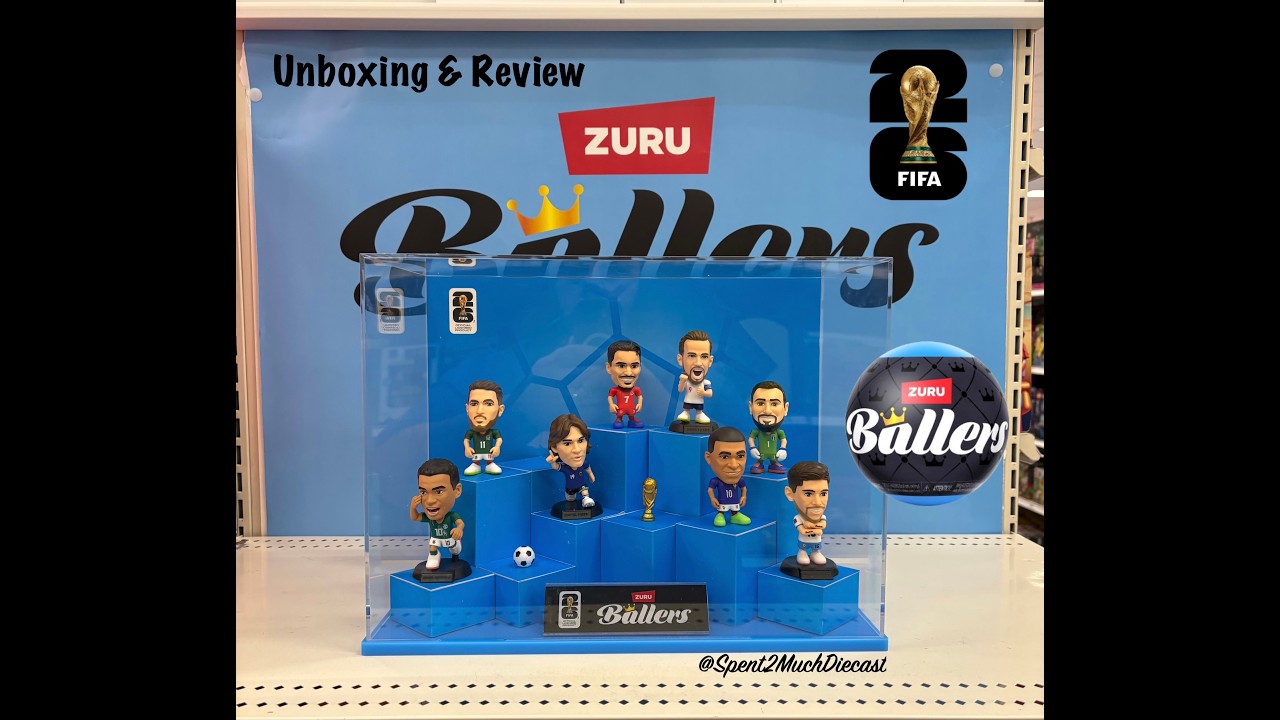 FIFA WORLD CUP 2026 Ballers Series 1 by ZURU | Rare | Football