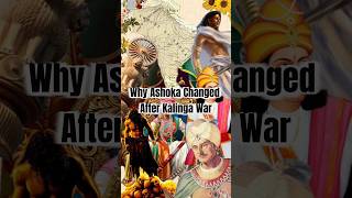 Ashoka After Kalinga War #upsc #historyfacts #historyshorts #indianhistory #ashoka #kalingawar