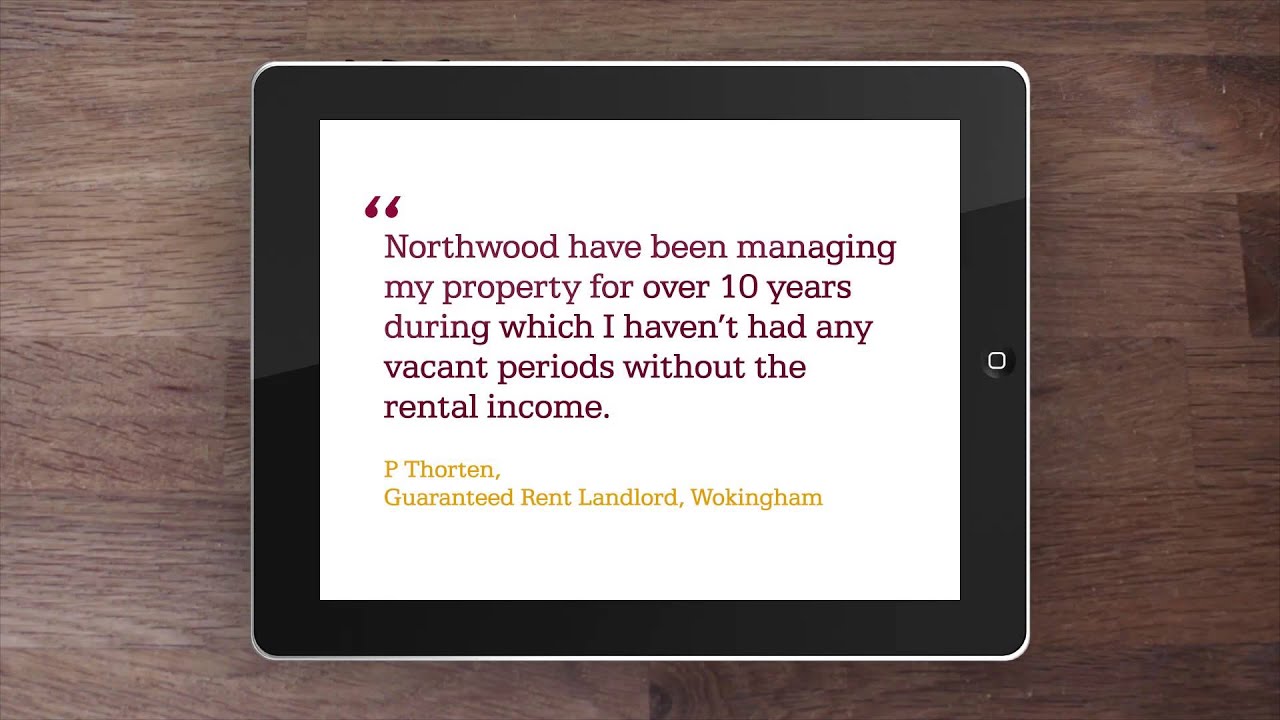 Northwood Guaranteed Rent Landlord Testimonials YouTube