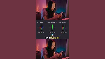 RGB Relight in DaVinci Resolve