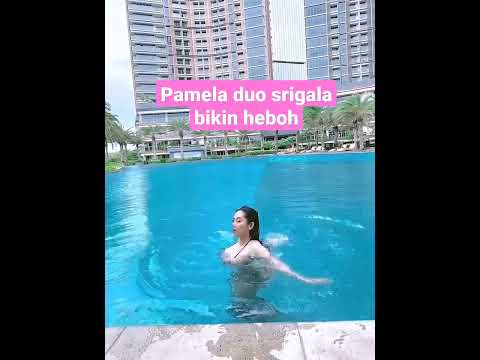 pamela safitri hot swimming