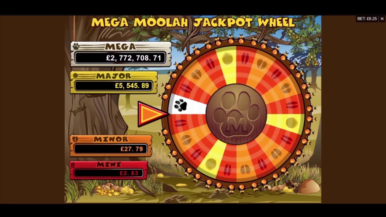 £2.77 Million Mega Moolah Progressive Jackpot Win