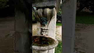 Красивый старинный фонтан ⛲️ #парк #фонтан #короли #европа