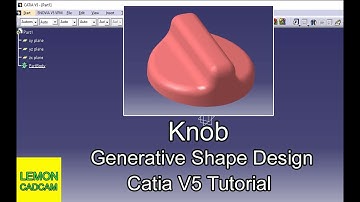 Generative Shape Design - Knob