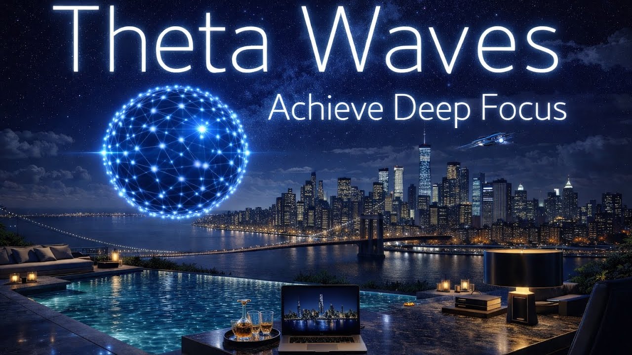 Work Flow Theta Waves (2 Hours) – Deep Focus Music for Maximum Productivity & Flow State