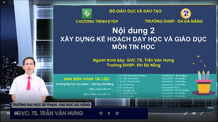 Khái niệm về lập kế hoạch dạy học là gì năm 2024