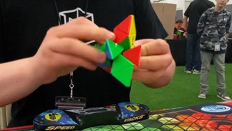 Least Locky Official Pyraminx Average (2.67 PR)