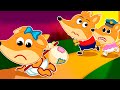 Baby Lucia, Come Back Home with Mommy. My Mommy Is the Best - Fox Family Cartoon video for kids #929