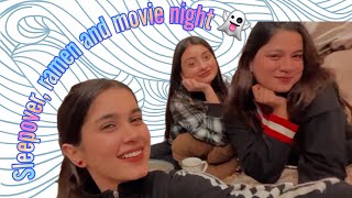 Shocking news and a movie night