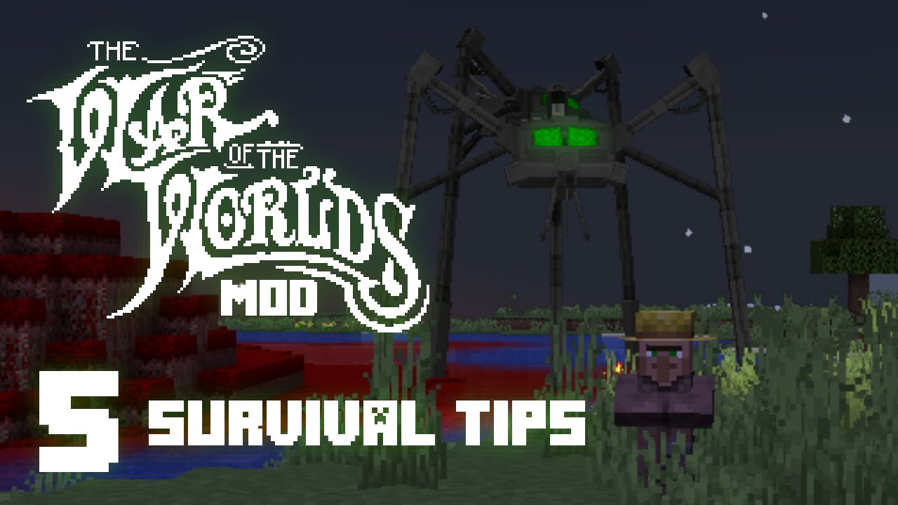 The War Of The Worlds Mod Mods Minecraft Curseforge