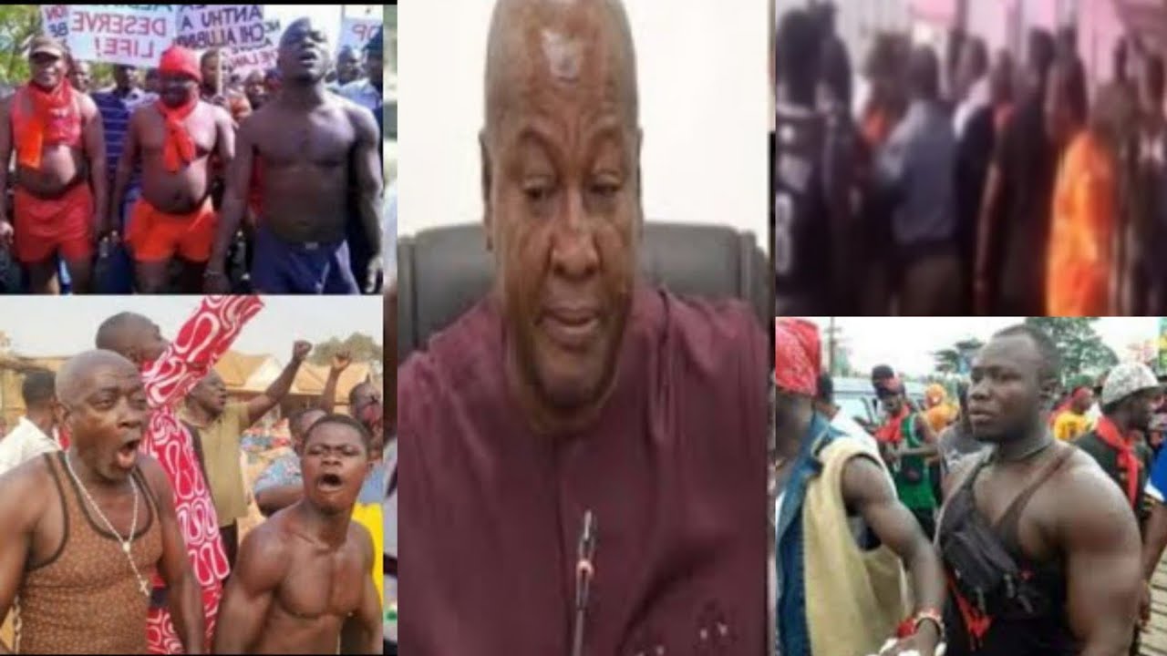 ẞreak..Kejetia market women finally sácks Mahama.Nana Addo built the Kejetia market,we don't need