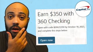 EASY $350 Capital One Sign On Bonus!