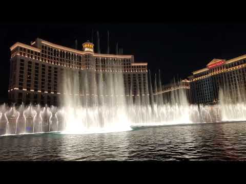 Bellagio Fountains show 2022. || Las Vegas Bellagio Water Show. || Las Vegas Water Show.