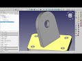 FreeCAD - Some kind of bracket, challenge by TooTallToby