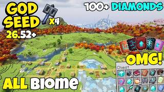 🔥Ultimate (God Seed) For Minecraft 26.52+ Bedrock & PE | All Biomes | Dappled Forest + 5 Blacksmith screenshot 2