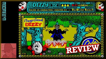 Magicland Dizzy - on the ZX Spectrum 128K !! with Commentary