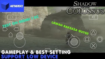 AetherSX2 Emulator - Shadow Of The Collosus PS2 on Snapdragon 680 | Redmi 10C