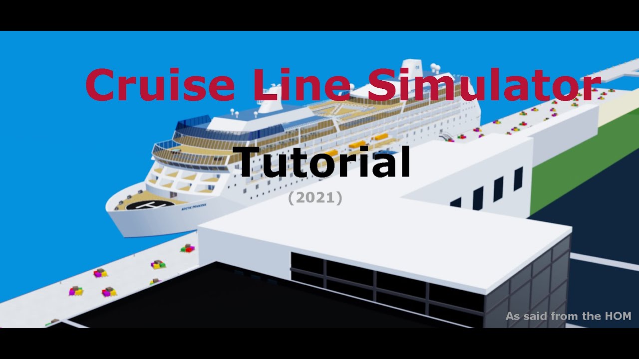 cruise line simulator