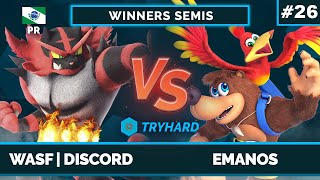 Try Hard Smash #26 - WASF | Discord vs TRT | Emanos - Winners Semis