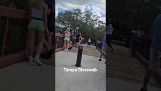 Bike tour of Tampa Riverwalk
